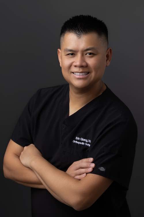 Modesto orthopedic surgeon Dr Eric Giang